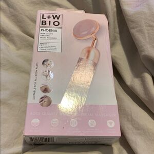 Rose Quartz Facial Massager - Pink